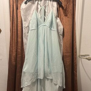 BCBGeneration High-Low Light Blue Dress